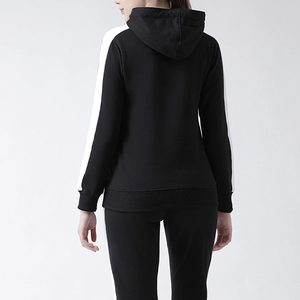 Survêtements décontractés à capuche pour hommes en coton 100% avec logo personnalisé, de haute qualité, tendance streetwear, vêtements de sport pour la salle de sport, commande en gros - Product Image 4