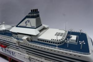 SILJA LINE Modèle Oceanliner en bois de haute qualité fait à la main au Vietnam pour l'artisanat du bois Boîtes en bois et panneaux muraux - Product Image 3