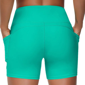 Leggings y Shorts de Yoga Deportivos para Mujer, Cintura Elástica, Ropa Deportiva para Exteriores, Tejido Elástico, Logotipo Personalizado - Product Image 2