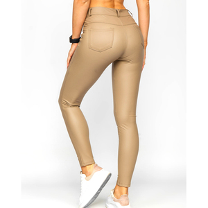 Leggings Deportivos de Cintura Alta con Logotipo Personalizado al por Mayor, Leggings de Yoga Transpirables con Efecto Push-Up para Mujer, para Gimnasio y Entrenamiento, 2025 - Product Image 4