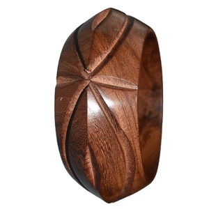 Modern Design Trendy Wooden Bangle Jewelry Handmade Customized Size Women's Party Gift Bangles - Product Image 6