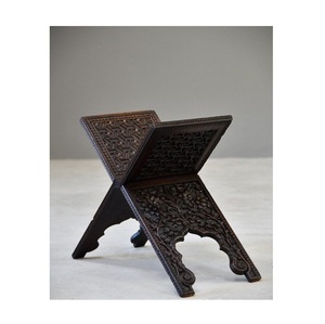 ที่ตั้งหนังสือไม้ศักดิ์สิทธิ์สไตล์โบราณที่วางแก้วแบบพับได้สำหรับใช้ในการศึกษาทางศาสนา - Product Image 6