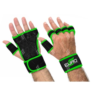 Wholesale New Half Finger Breathable <b>Weight</b> Lifting Gloves Designed Neoprene for <b>Gym</b> Training Wrist Stability Padded Palms - Product Image 1