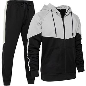 ชุดวอร์ม2ชิ้นของผู้ชายชุดวิ่งลำลองพิมพ์ลายมาใหม่ระบายอากาศ - Product Image 2