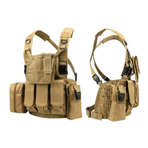 Vente chaude meilleur design poitrine plate-forme chasse gilet sac de patrouille avec stockage d'extension fonctionnelle pour Radio pochette tactique plate-forme de poitrine - Product Image 2