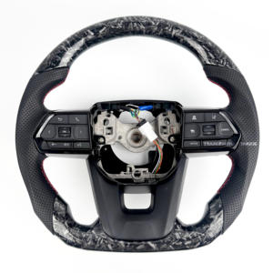 <span class=keywords><strong>พวงมาลัย</strong></span>พร้อมคาร์บอนไฟเบอร์สำหรับ GR Yaris RAV4 Innova Vitz Supra Mk5 A90 axio Crown 4Runner Prius Tundra - Product Image 1