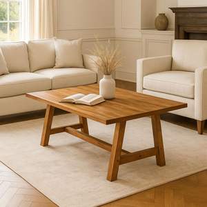 Table basse en bois contemporaine pour les espaces urbains, rehaussant la décoration intérieure avec un design en bois élégant - Product Image 5