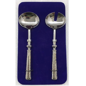 Juego de cubiertos de acero inoxidable con mango de resina, conjunto de cubiertos de Metal con cuchara y tenedor - Product Image 6