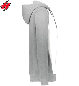 Logo personnalisé du vendeur OEM vieilli pour sweat à capuche à imprimé bouffant 100% coton fermeture éclair polaire surdimensionnée pour la saison automne hiver - Product Image 3