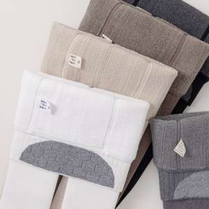 Mallas deportivas con costuras de cintura alta para mujer, entrenamiento, gimnasio, antibacteriano, transpirable, Spandex/nailon, tejido con logotipo personalizado - Product Image 3