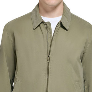 Veste bombardier coupe-vent matelassée à fermeture éclair de haute qualité pour hommes manches longues prix bon marché veste bombardier pour hommes à vendre - Product Image 6