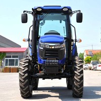 Tractores Agrícolas con Motor YTO al Mejor Precio para Uso en Granjas Familiares, Tractores Agrícolas 4x4 de 80 Hp