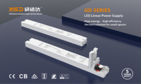 Alimentation LED étanche YSD IP40 110V/220V AC/DC 200W, driver LED 12V 24V à découpage linéaire pour éclairage LED
