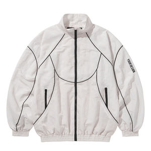 แจ็กเก็ตกันลมของผู้ชายเสื้อกันลมแบบพรีเมี่ยมสำหรับฤดูหนาวเสื้อแจ็คเก็ตไนลอนแบบนุ่มไม่มีระบายน้ำหนักเบา - Product Image 3