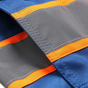 Chaleco de Seguridad Impermeable de Alta Visibilidad al por Mayor, 100% Poliéster, ANSI Clase 2, para Trabajos de Construcción, Colores y Logotipo Personalizables - Product Image 6