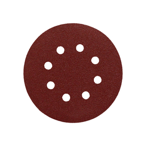 Disco di ricambio Lija con velcro Ø 125 mm. Con Fori Grana 180 (10 Pezzi) - Product Image 1