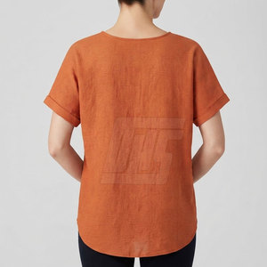 Haut de plage pour femmes, chemise courte élégante à manches courtes, vêtements légers pour la plage, tenue décontractée pour les vacances, vêtements de mode pour les vacances - Product Image 4