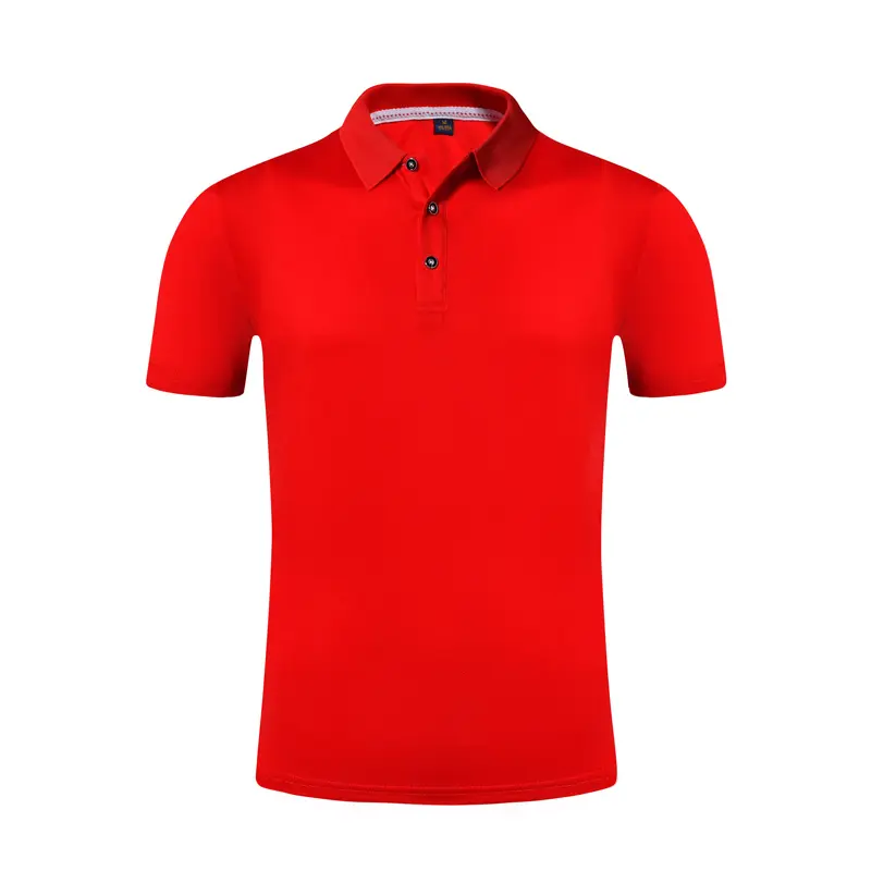 Custom Short Sleeve Quick Dry Polo Shirt Male Tee Shirts Men Clothes Plain Turn-down Polo