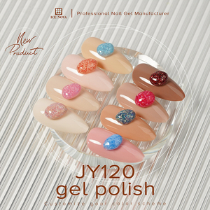 ICE NOVA Gel <span class=keywords><strong>Vernis</strong></span> À Ongles Ensemble 10ml Classique Brun Café Gris Foncé Gel À Ongles Soak Off Uv Led Gel <span class=keywords><strong>Vernis</strong></span> Manucure Kit - Product Image 5