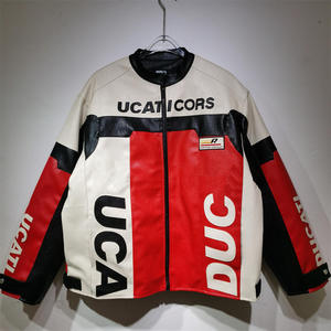 Chaqueta de Motociclista para Hombre Repsol de Invierno, Cortavientos, Transpirable, de Cuero, Cordura y Poliéster, con Mangas Completas para Carreras de Motocross - Product Image 3