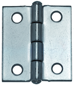 Cerniera Mezza Lunga Pesante con Perno Fisso in Acciaio Zincato mm. 75x51 - Product Image 1