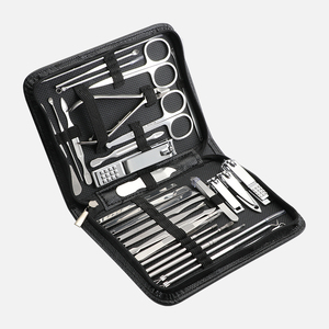 Coupe-Ongles Professionnel en Acier Inoxydable de Haute Qualité, Ensemble de Manucure, Ciseaux, Pinces à Cuticules, 30 Pièces - Product Image 2