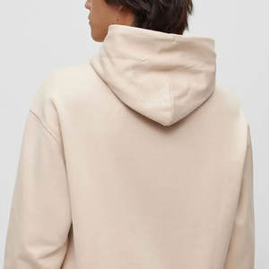 Factory-Made XS <b>Oversized</b> Embossed <b>Hoodie</b> for Men New Fashionable <b>Long</b> Sleeve Solid Clothing Comfortable Soft Winter Plain Dyed - Product Image 6