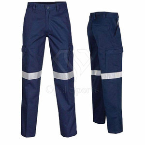 Pantalon de sécurité réfléchissant haute visibilité avec tissu haute visibilité et poches multiples pour les sites de travail Vêtements de sécurité réfléchissants - Product Image 3
