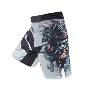 Shorts de boxe personnalisés en toile unie, style streetwear, dernière collection 2025, service OEM, faible MOQ, logo personnalisé, impression par sublimation, shorts MMA - Product Image 5