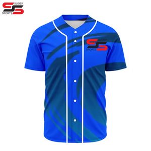 Jersey de bandera de Bahamas 3D de alta calidad personalizado de fábrica, ropa de calle transpirable, ropa de béisbol personalizada - Product Image 1