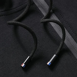 Survêtements 100% coton Survêtements pour hommes Logo personnalisé Survêtement à capuche pour hommes pour - Product Image 6