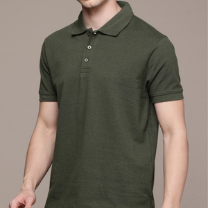 Stock Polo T-shirt Cotton Breathable Eco Friendly Custom Logo Bulk OEM Manufacturer - Product Image 6