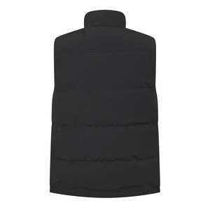 Gilet matelassé pour homme, nouvelle arrivée, bouton avant, automne, imperméable, col montant, bouton unique, logo avant, vêtement d'extérieur chaud - Product Image 5