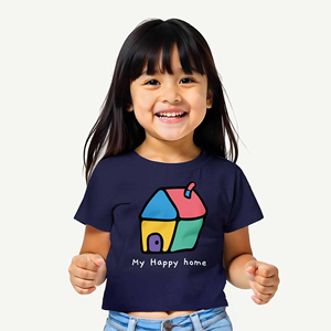 T-shirts à manches courtes pour filles, imprimés, 100% coton, décontractés, sexy et stylés, avec motifs, col rond, vente chaude, superbe - Product Image 3