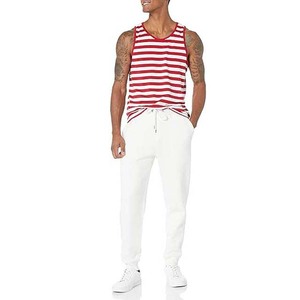 Camisetas Deportivas de Verano en Oferta, Camisetas de Baloncesto para Hombre con Estampado de Rayas, 100% Poliéster, Sin Mangas - Product Image 5