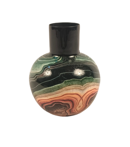 Florero de metal color oro rosa y vidrio de tubo de ensayo de estilo nórdico moderno para decoración de mesa de boda - Product Image 5