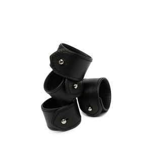 Servilletas de mesa de diseño natural Accesorios Servilletero de cuero ecológico para color negro al mejor precio color natural - Product Image 3