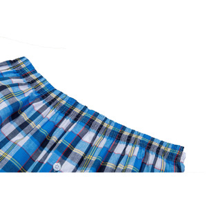 กางเกงขาสั้นบ็อกเซอร์สำหรับผู้ชายกางเกงขาสั้นผ้าฝ้ายทอลายสก๊อตออกแบบได้เองสำหรับฤดูร้อน - Product Image 4