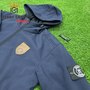 Veste Softshell d'hiver pour homme de haute qualité, coupe-vent, respirante, couleurs/logo personnalisables, prix de gros gratuit - Product Image 5