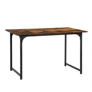 Table à manger pliante et extensible 'Ibro' au design vintage Well Home 90x70x72.5cm - Product Image 1
