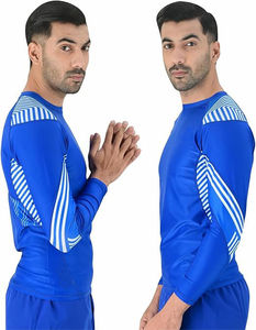 T-shirts de compression personnalisés de haute qualité pour hommes, en polyester sublimé, pour la salle de sport, le fitness, à séchage rapide, ensemble de t-shirts et de shorts - Product Image 6