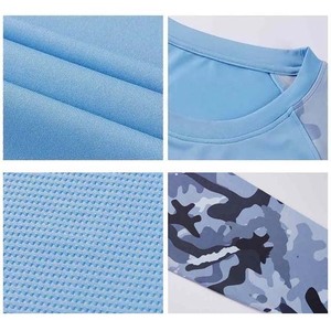 Chemise de pêche personnalisée Chemise de sport respirante à séchage rapide pour hommes Camouflage grande taille Chemises de pêche Fabrication de vêtements de haute qualité - Product Image 5
