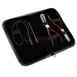 Kit de Herramientas para Extensiones de Cabello de Acero Inoxidable de Color Personalizado, Más Vendido, Ligero, Reutilizable, Calidad Grado A+ - Product Image 3