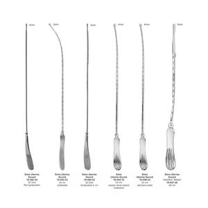 Sonda Uterina Sims de 32 cm, Graduada, Maleable, de Acero Inoxidable, Manual, Reutilizable, Instrumento de Examen Ginecológico, Certificado CE ISO - Product Image 6