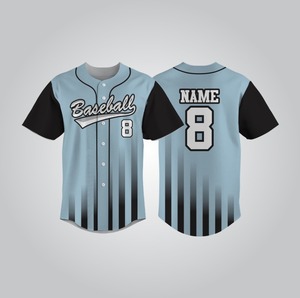 Maillot de baseball design personnalisé avec nom de l'équipe nom du joueur numéro - Product Image 6