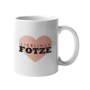 Ensemble de tasses en céramique 'Favorite Pussy' au design original, compatible lave-vaisselle, cadeau idéal pour les amis, pour redonner un sens positif au mot. - Product Image 3