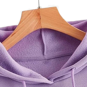 เสื้อฮู้ดสวมหัวสำหรับผู้ชายและผู้หญิงผ้าฟลีซสีพื้นพิมพ์ลายเอกลักษณ์ดีไซน์100% สำหรับฤดูหนาว - Product Image 2