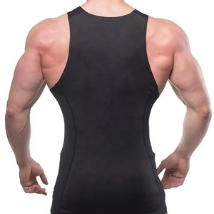 Chaleco deportivo para hombre, camiseta sin mangas de entrenamiento para gimnasio, con bloque de color, venta al por mayor - Product Image 6