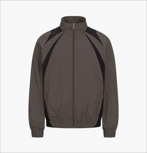 Conjunto de Chándal Cortavientos con Capucha de Poliéster/Nailon Estampado Personalizado para Hombre - Ropa Urbana de Secado Rápido con Detalles Reflectantes 2026 - Product Image 3