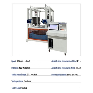 Equipamento de Teste de Durabilidade de Rodas Tipo Disco, Testador de Rodas em Movimento, Máquina de Teste de Resistência ao Desgaste de Rodas - Product Image 4